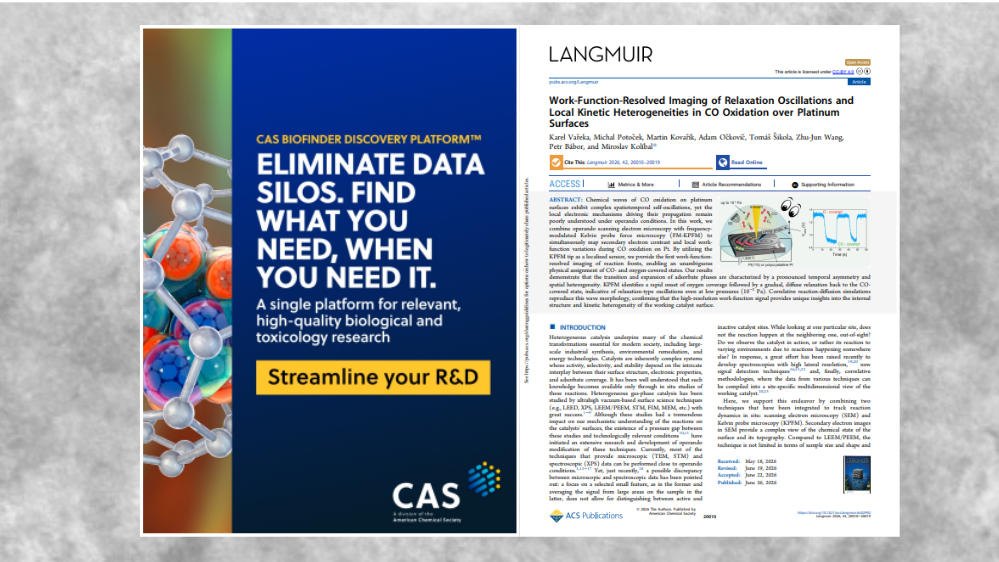 LiteScope Featured in a Langmuir Study on Operando Work-Function Imaging of Catalytic Reactions