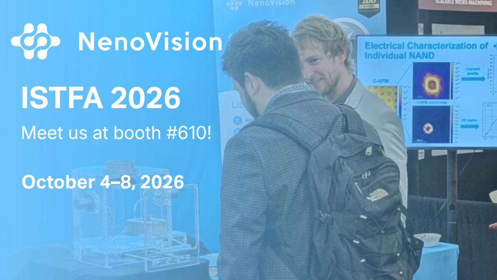 NenoVision at ISTFA 2026 — Booth #610, San Antonio