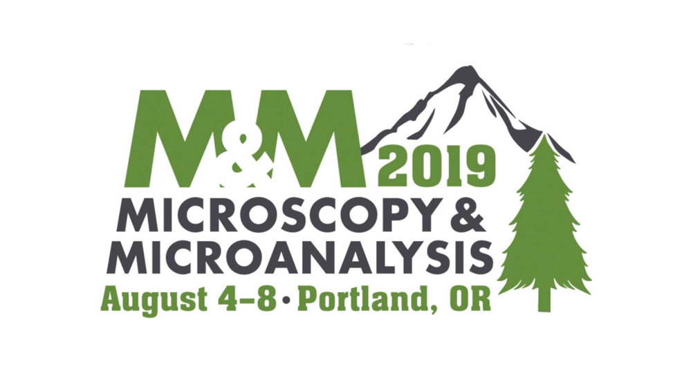 Visit us at Microscopy and Microanalysis 2019 in Portland!