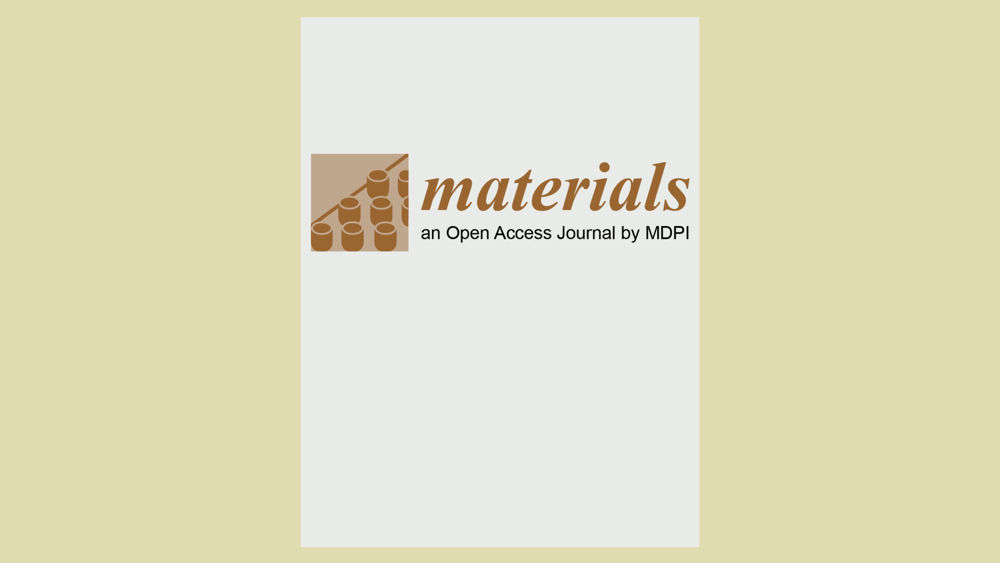 Read the new article published in the Materials journal