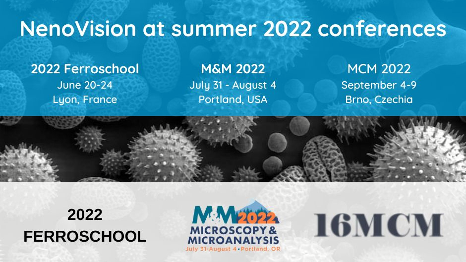 Meet us during the summer 2022 conference season