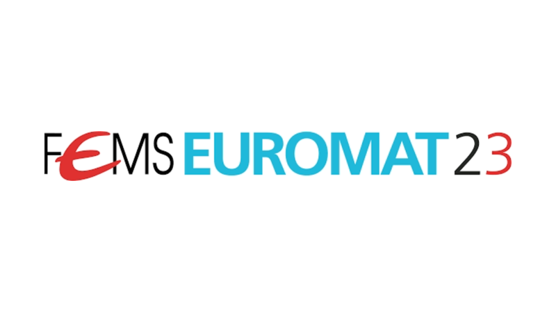 Visit us at FEMS EUROMAT 2023, booth n. 13!