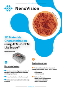 2D materials application note