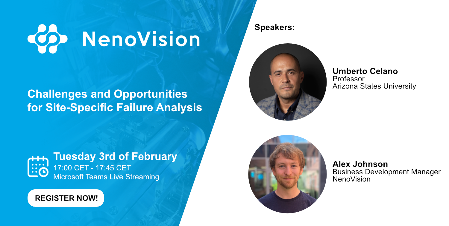Upcoming webinar: Challenges and Opportunities for Site-Specific Failure Analysis
